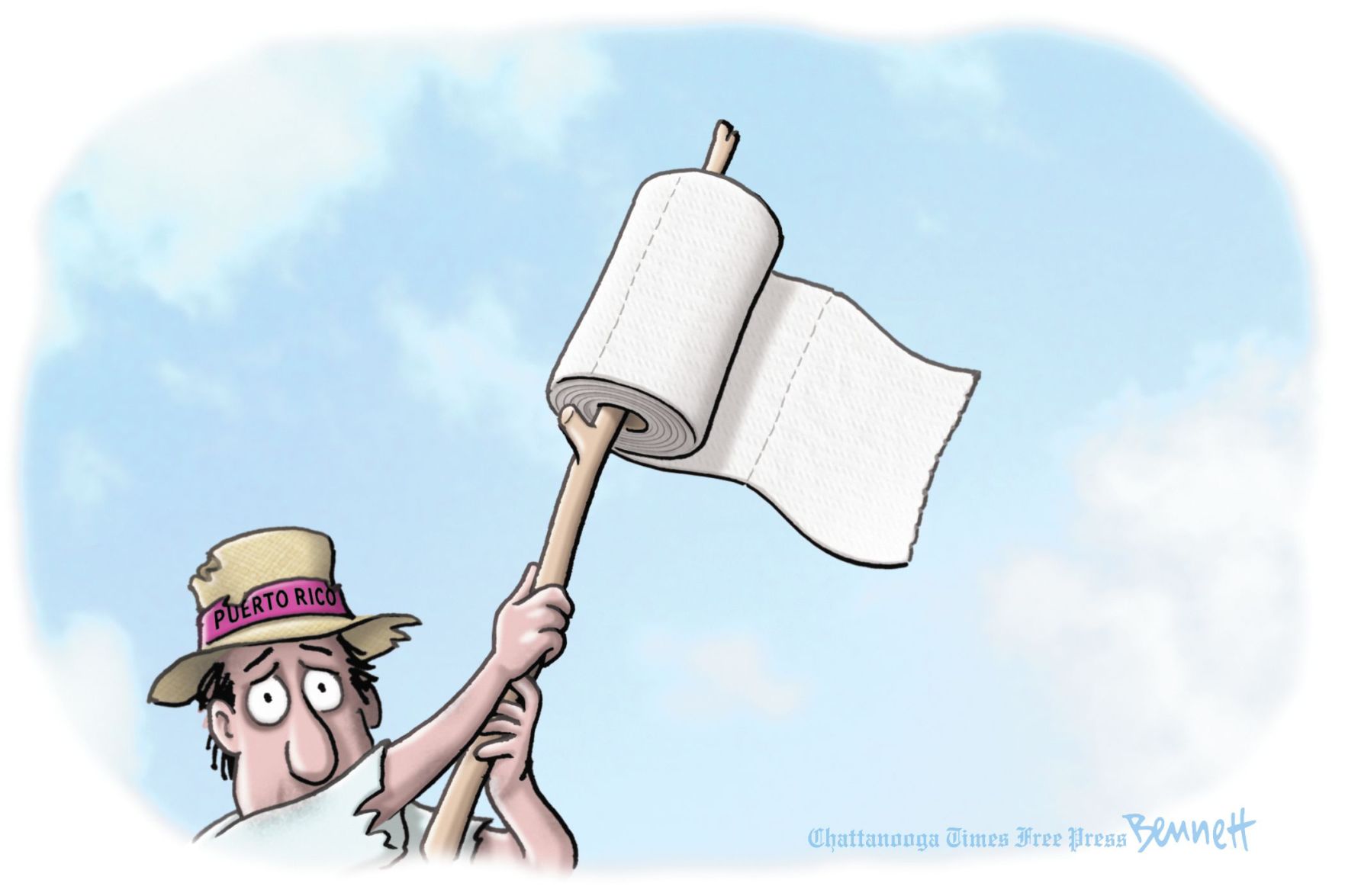 Clay Bennett editorial cartoon